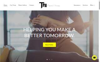 Tru Physical Therapy website