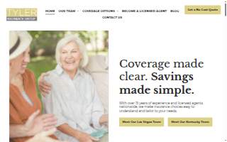 Tyler Insurance Group website