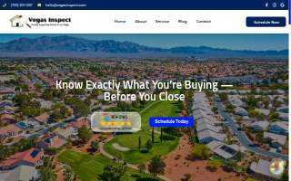 Vegas Inspect website