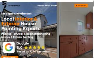 Vegas Paints website