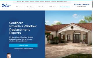 Window World of Southern Nevada website