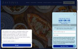 Zaytinya of Las Vegas website