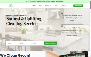 Bliss Cleaning Pro website