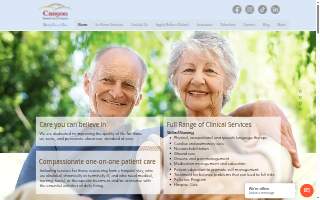 Canyon Home Care & Hospice website