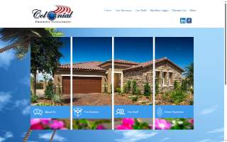 Colonial Community Management website