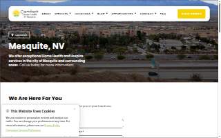 Comfort Home Health and Hospice - Mesquite website