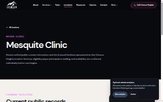 Crimson Heights website