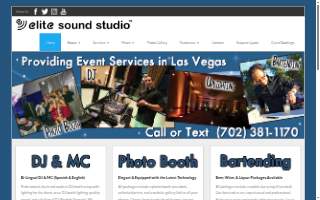 Elite Sound Studio, LLC website