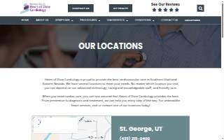 Heart of Dixie Cardiology & Vein and Vascular Center website