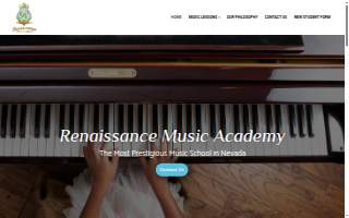 Renaissance Music Academy of Mesquite website