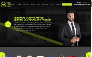 Ace Lakhani Law Firm website