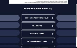 America First Credit Union website