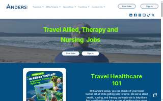 Anders And Associates Physical Therapy website