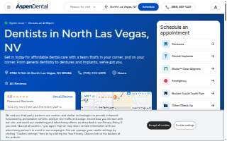 Aspen Dental - North Las Vegas website