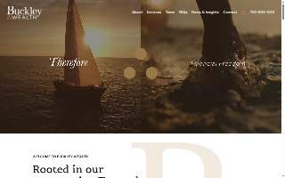 Buckley Wealth Management website