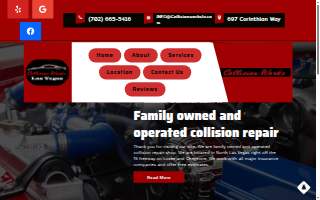 Collision Works LV website