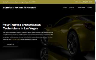 Competition Transmission website