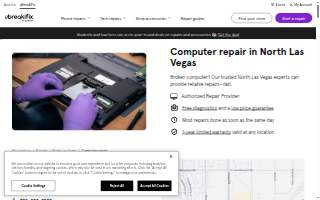 Computer Repair Las Vegas website