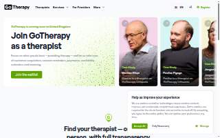 GO Therapy Las Vegas of North Las Vegas website