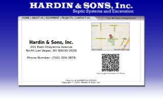 Hardin & Sons Inc website