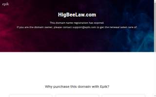 Higbee & Associates website