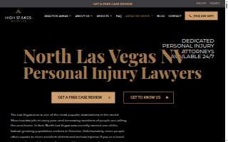 High Stakes Injury Law website