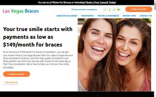Las Vegas Braces of North Las Vegas website