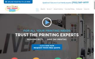 Las Vegas Printing Experts of North Las Vegas website