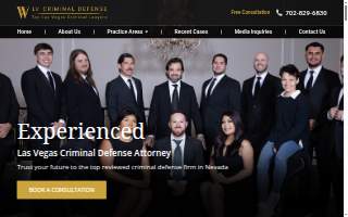 LV Criminal Defense of North Las Vegas website