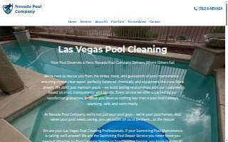 Nevada Pool Company website