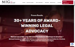 The Law Offices of Michael I. Gowdey, Ltd. website