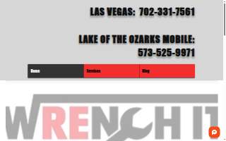 Wrench It Auto Repair website