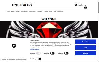 H2H Jewelry, LLC website