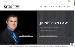 JK Nelson Law website