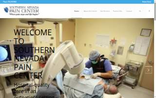 Southern Nevada Pain Center website