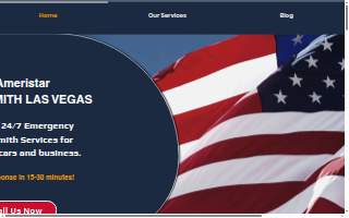Ameristar Locksmith Las Vegas of Paradise website