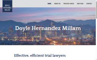 Doyle Law Group website
