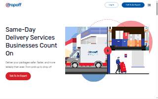 Dropoff website