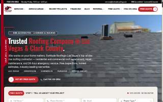 Fortitude Roofing website
