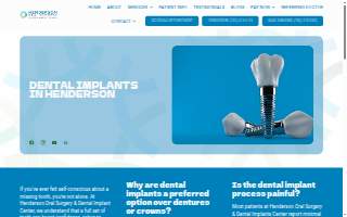 Henderson Oral Surgery website