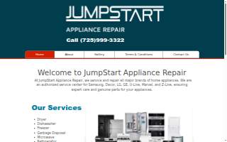 JumpStart Appliance Repair of Paradise website