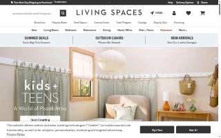 Living Spaces of Paradise website