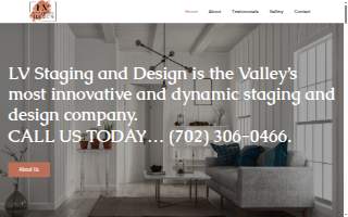 LV Staging and Design of Paradise website