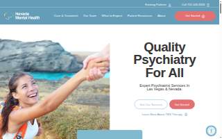 Nevada Mental Health website
