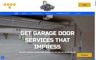 Rebel Overhead Doors, LLC of Paradise website