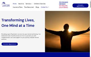 Satori Behavioral Health website
