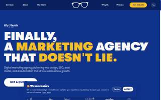 Sly Nerds - Website Design & Marketing of Paradise website