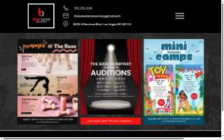 The Base Dance Center website
