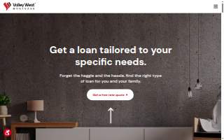 Valley West Mortgage of Paradise website