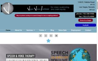 Vegas Voice Institute of Paradise website